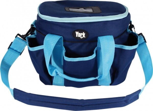 York two-color closed accessory bag