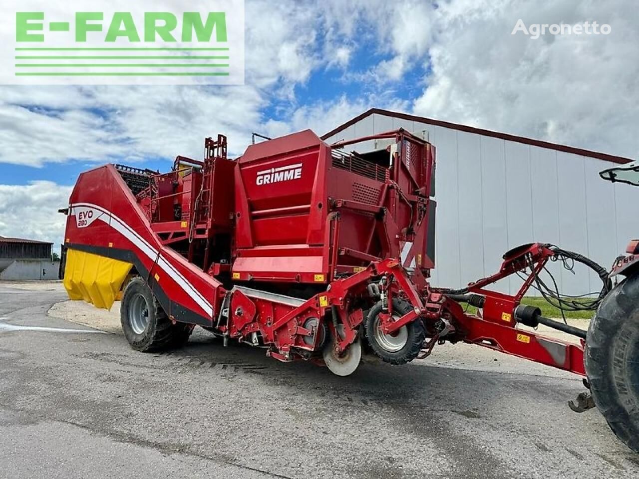 Grimme se 280 evo ub se280evo beet harvester