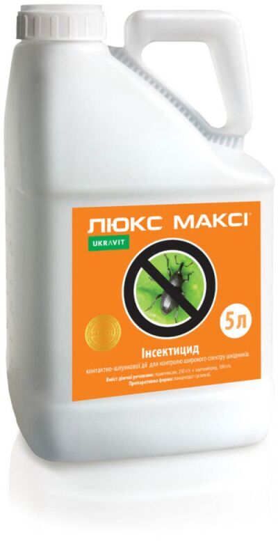 Lux Maxi insecticide (Goodwin), Ukravit; acetamiprid 100 g/l; those