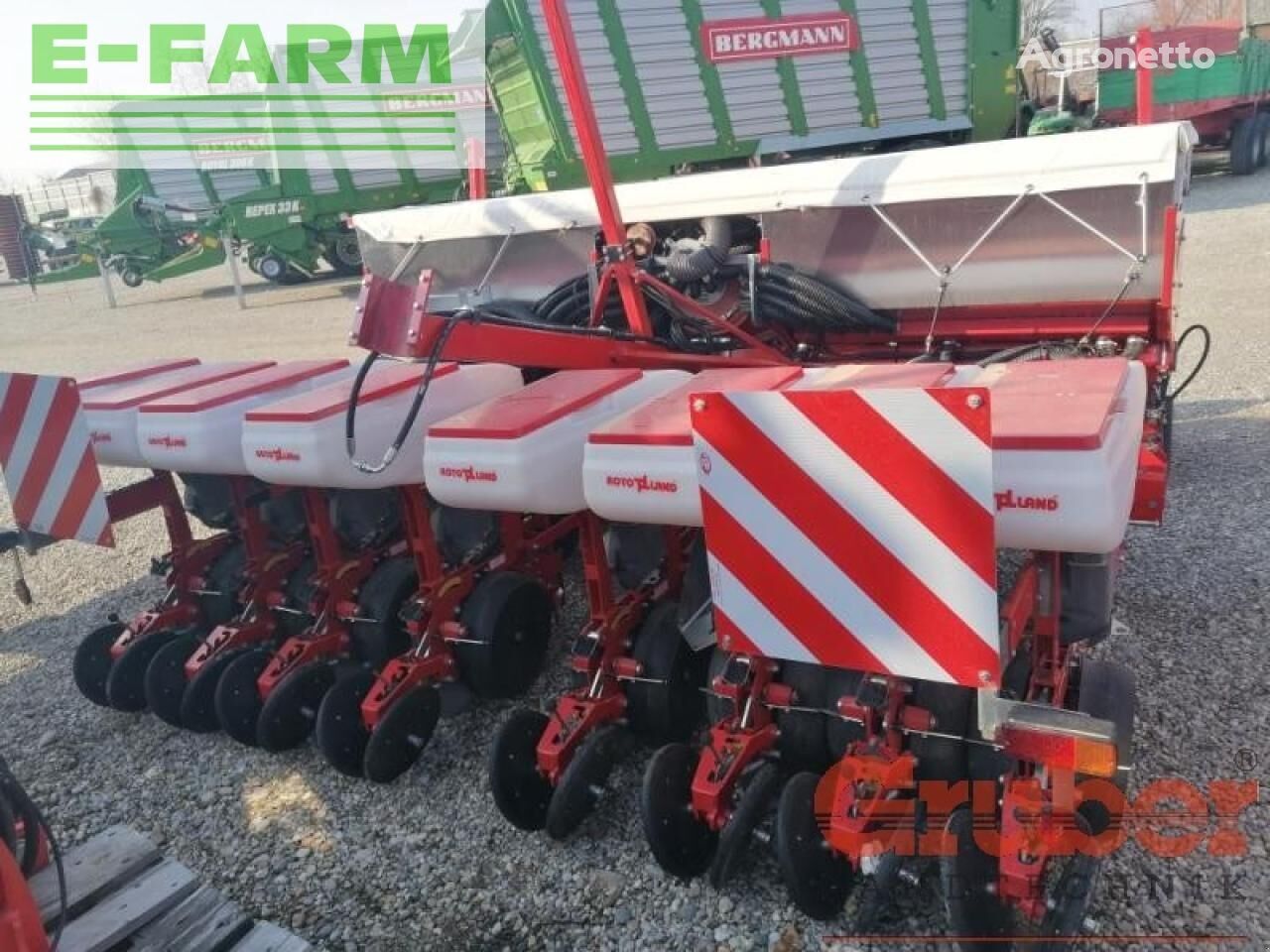 Rotoland electric precision seed drill