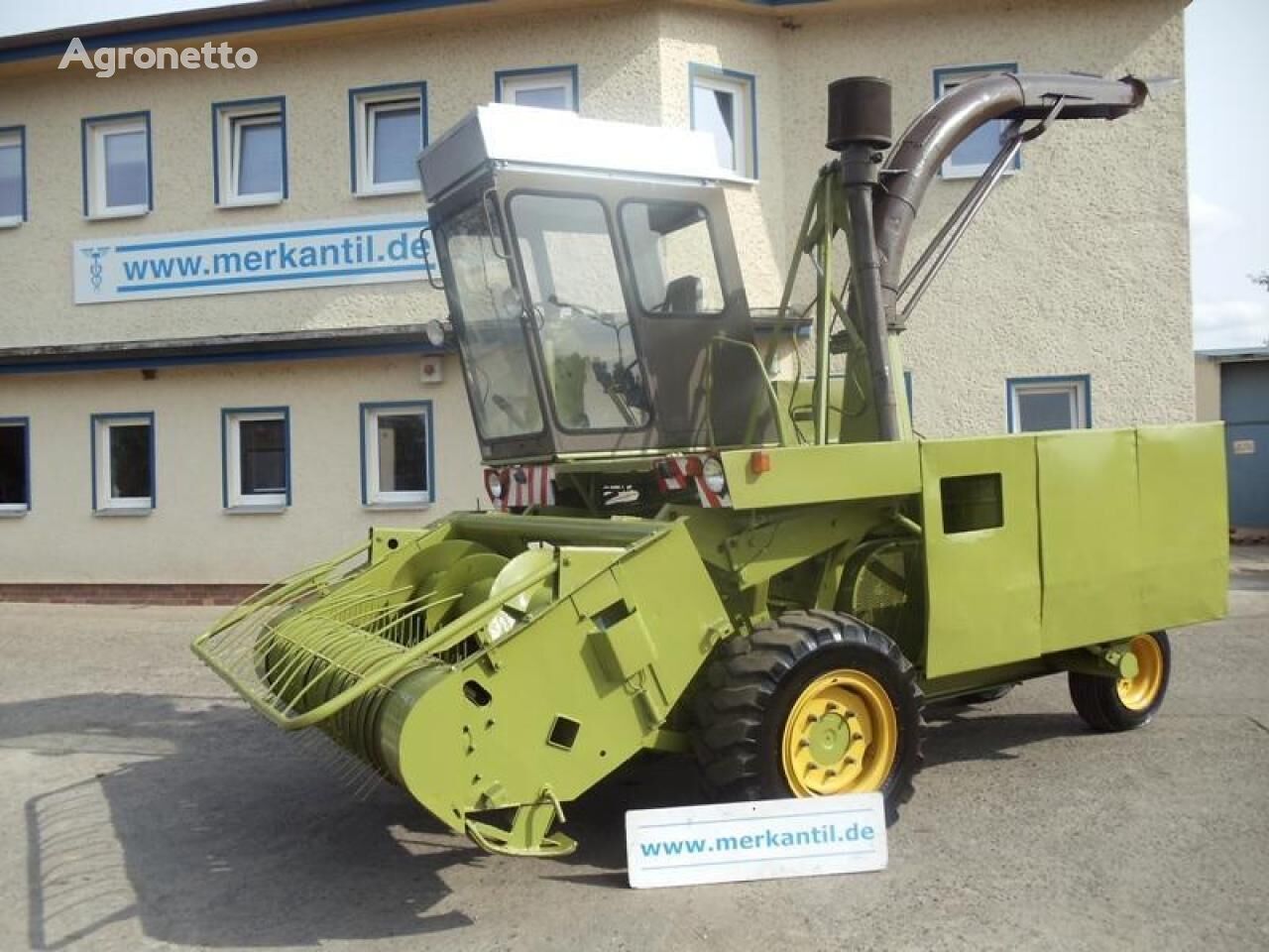 Fortschritt E 281+Maisschneidwerk+Pick up forage harvester