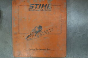 Stihl 320A,420C,320C instruction manual for gasoline chainsaw