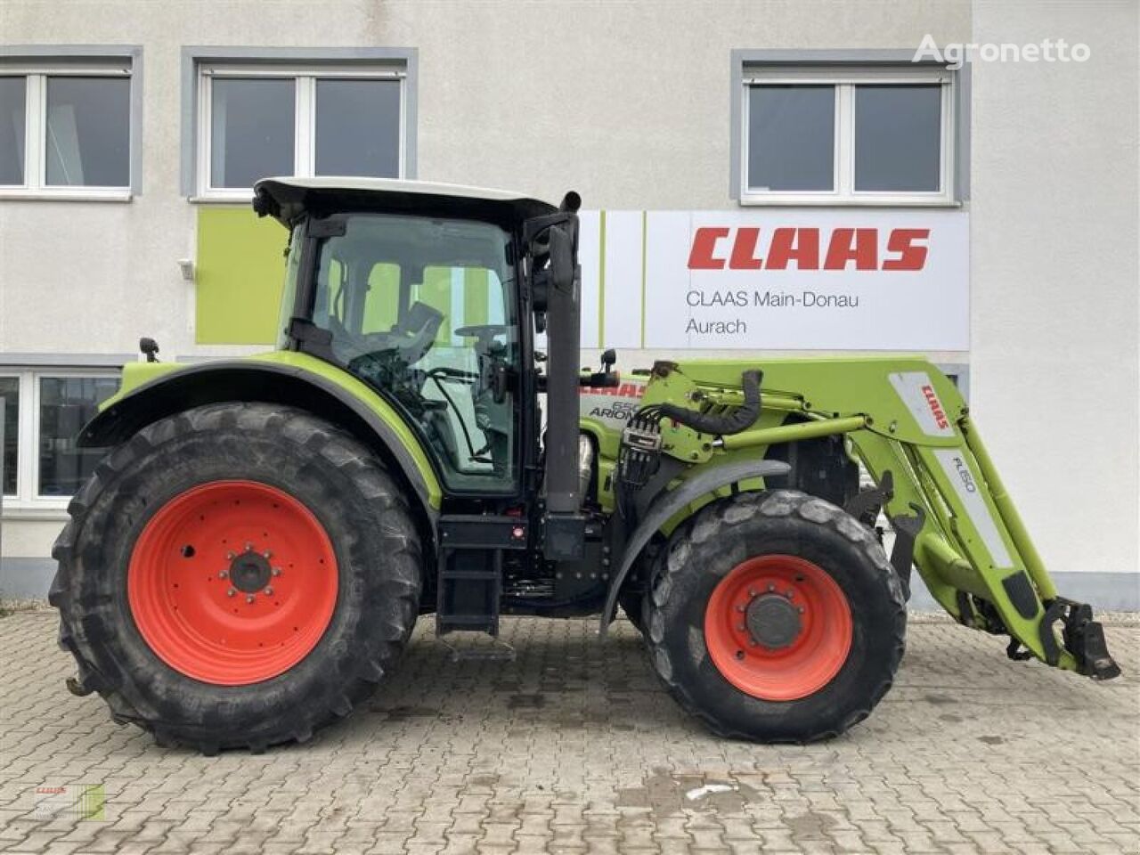 Claas ARION 650  wheel tractor