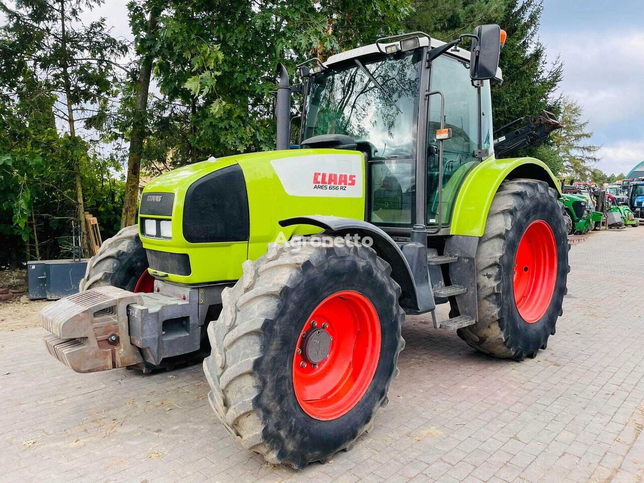 Claas Ares 656 RZ wheel tractor