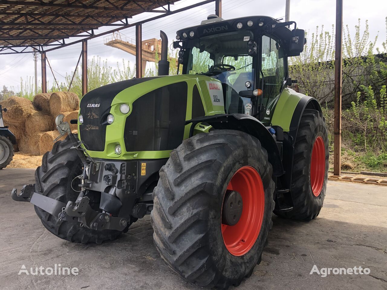 Claas Axion 930 Cmatic v Lizing wheel tractor